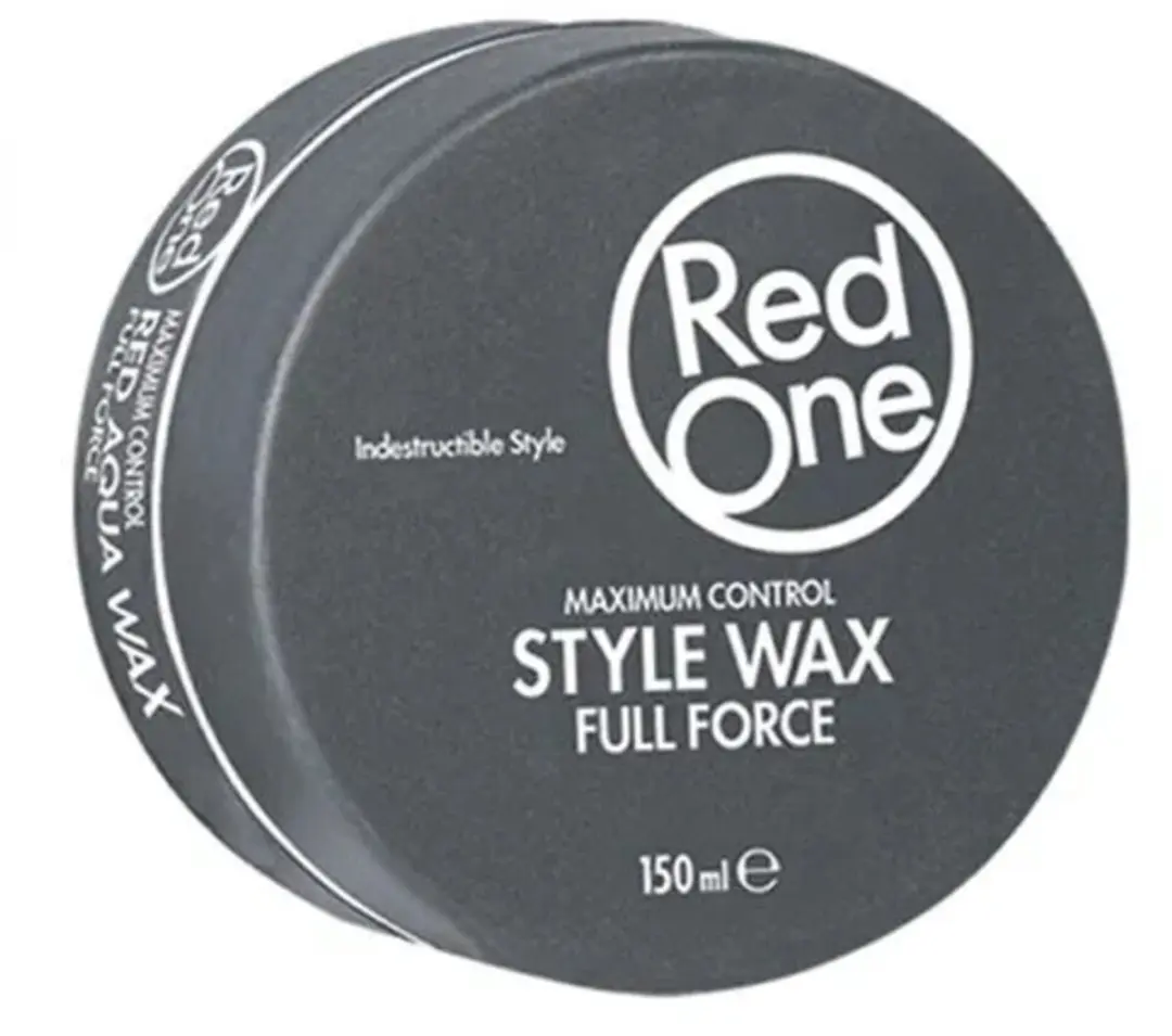 Red One Aqua Hair Wax Quicksilver - 3x150ml