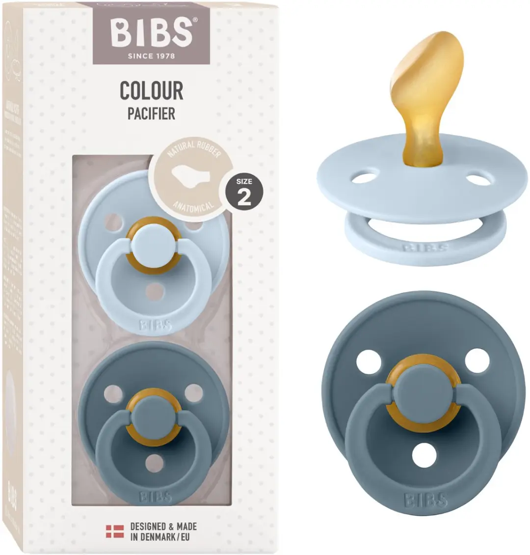 BIBS Colour Anatomische Speen 2 Stuks
