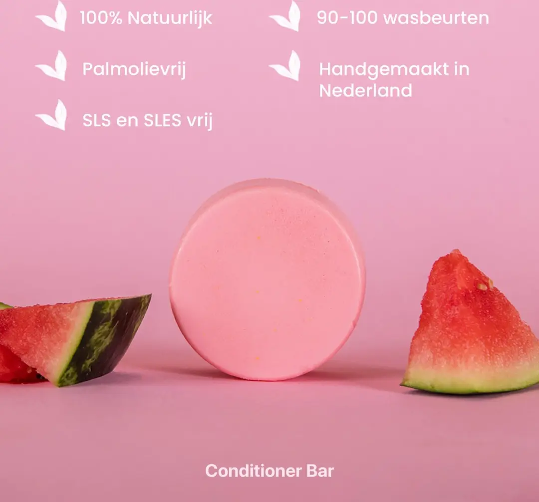 HappySoaps Conditioner Bar You're One in a Melon - 65g