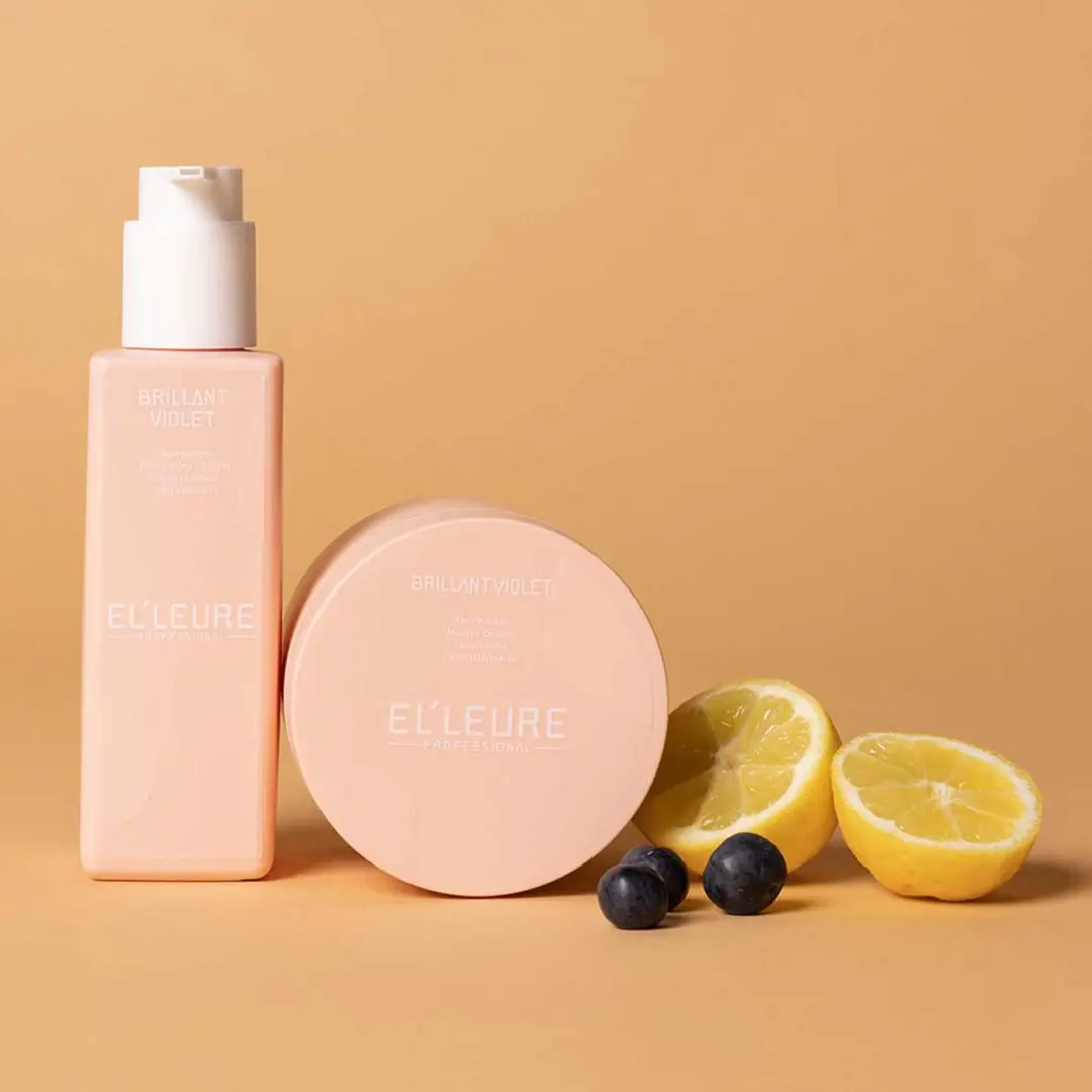 Elleure Brillant Violet Haarmasker 250ml