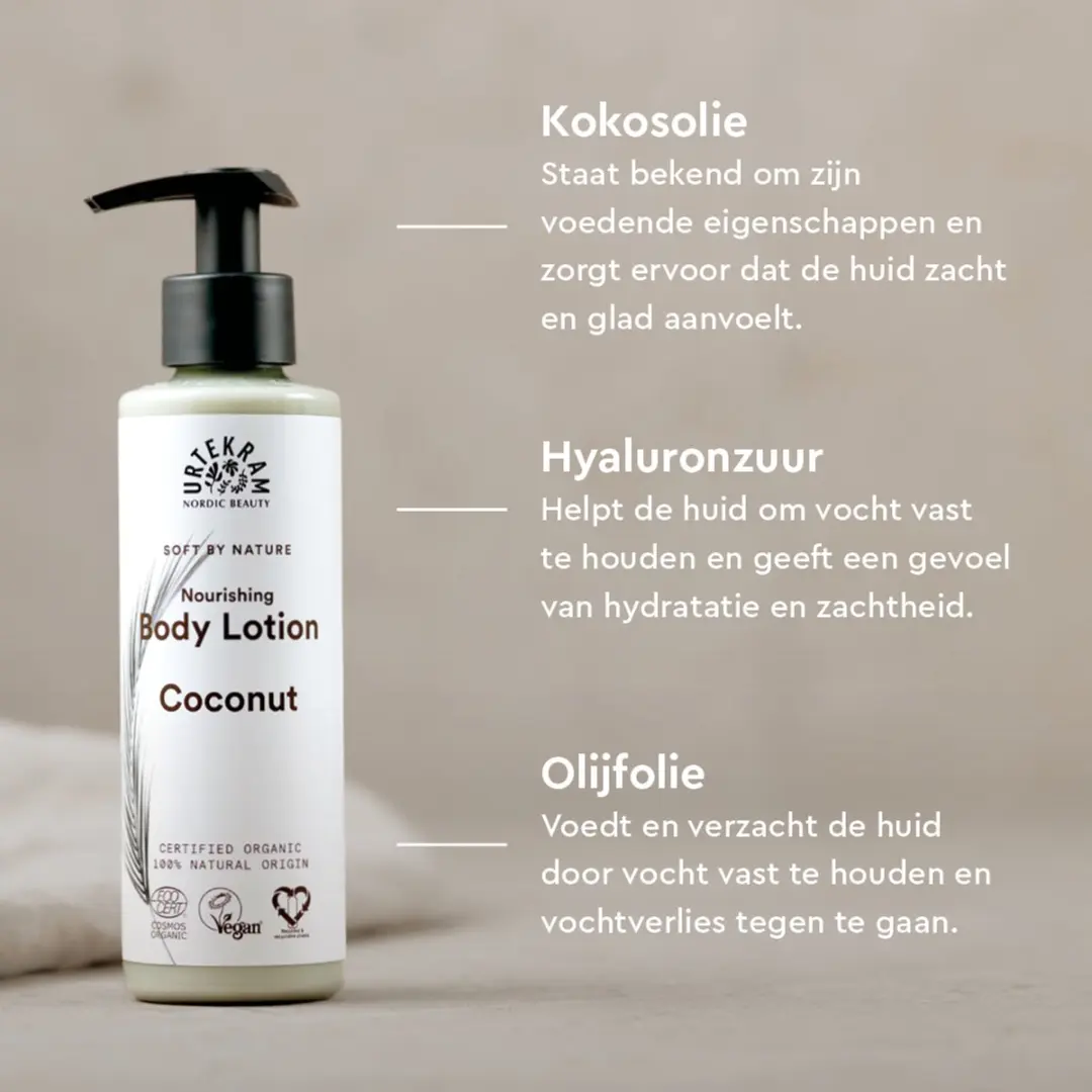 Urtekram Kokos Bodylotion 245ml