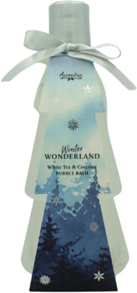 Accentra Winter Wonderland Bubbelbad White Tea & Coconut 320ml
