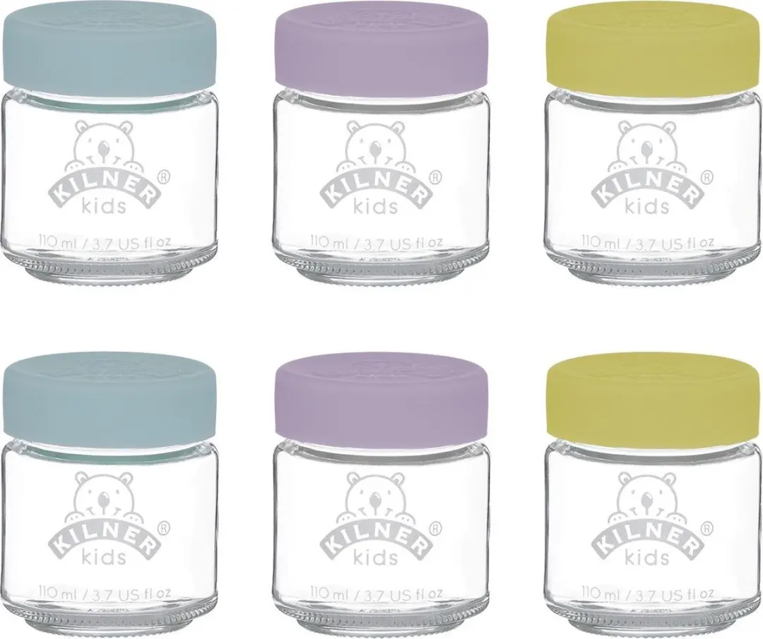 Kilner Babyvoeding Potten Set 6x110ml