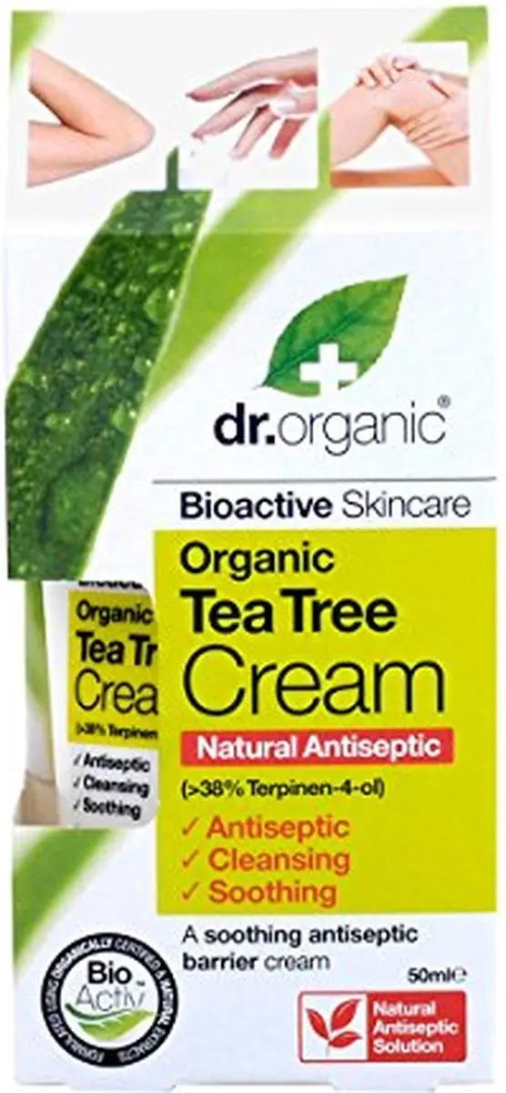 Dr Organic Teatree Crème 50ml