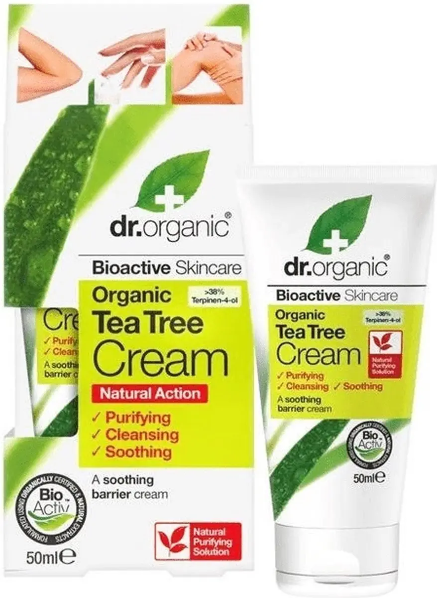 Dr Organic Teatree Crème 50ml