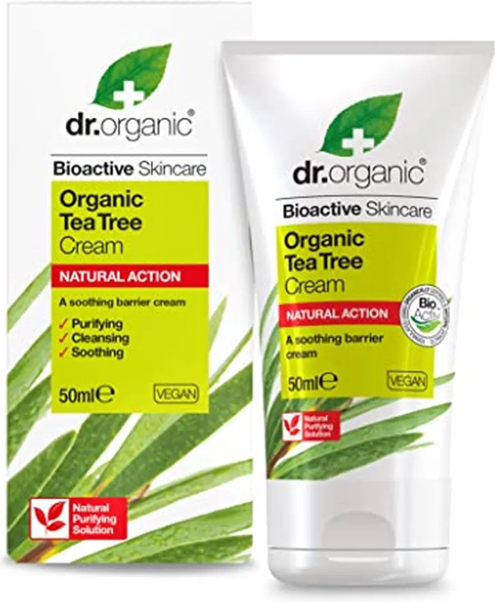 Dr Organic Teatree Crème 50ml - afbeelding 6 van 6