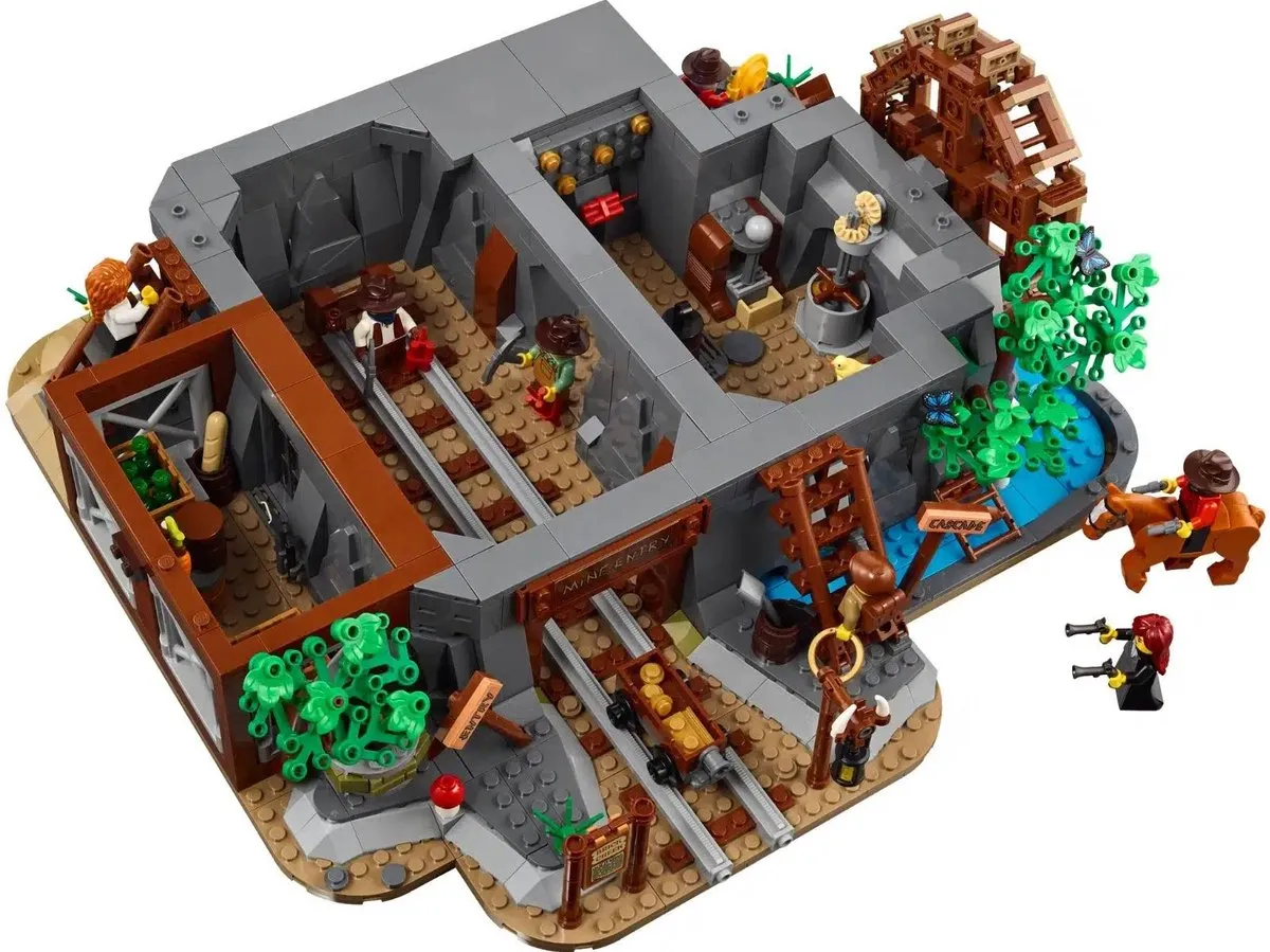 LEGO BrickLink Gold Mine Expedition 910055 - 3382 Stukken