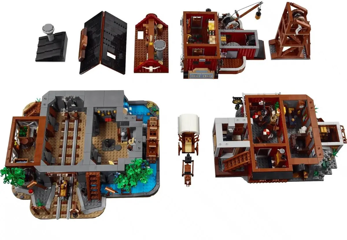 LEGO BrickLink Gold Mine Expedition 910055 - 3382 Stukken
