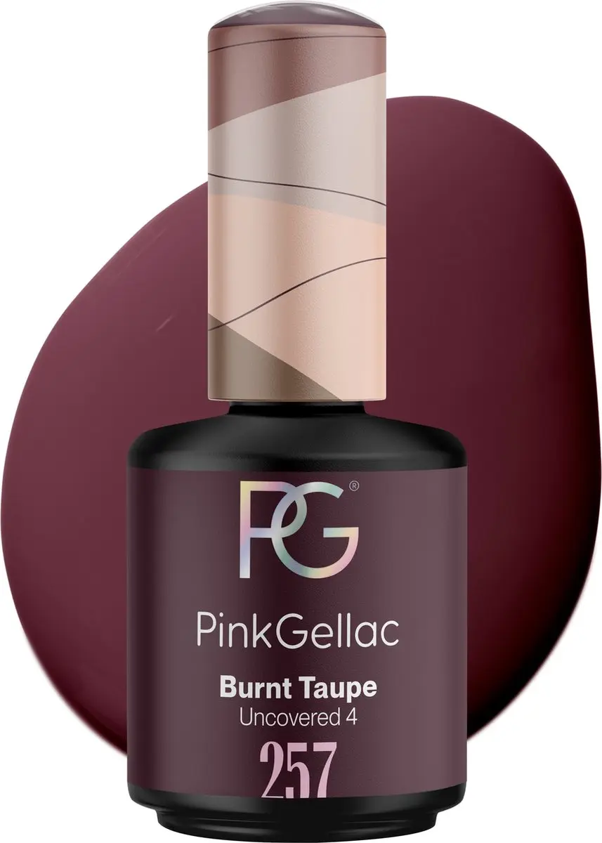 Pink Gellac 257 Burnt Taupe Gellak 15ml