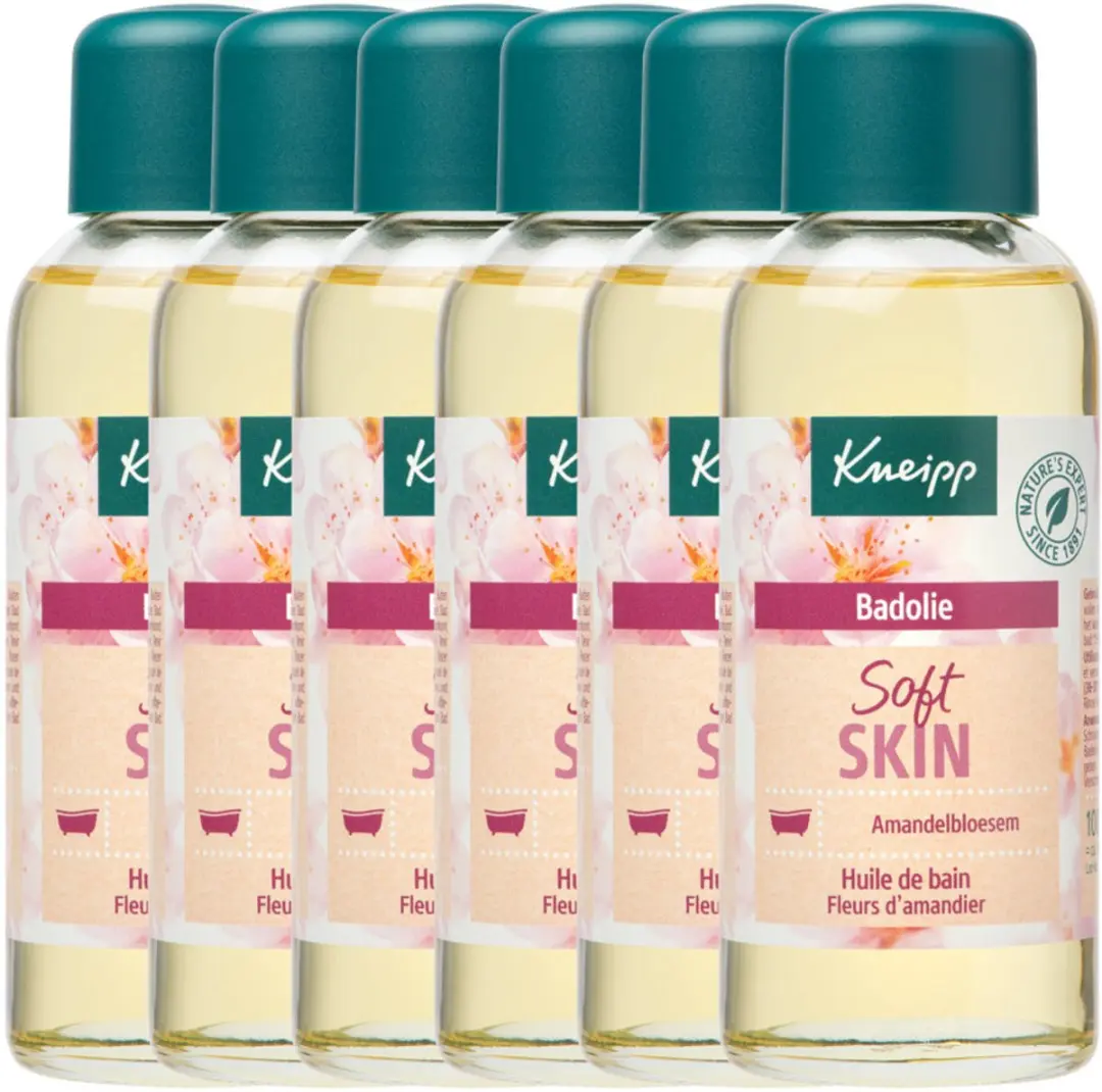 Kneipp Badolie Soft Skin Amandelbloesem 6x100ml