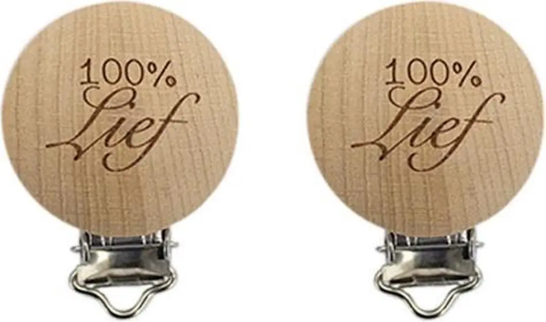 Durable Houten Speenclips