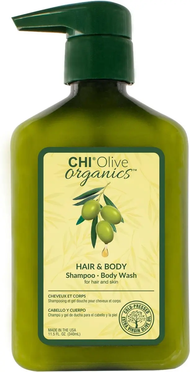 Chi Natural Life Olive Organics Shampoo 340ml - afbeelding 6 van 6
