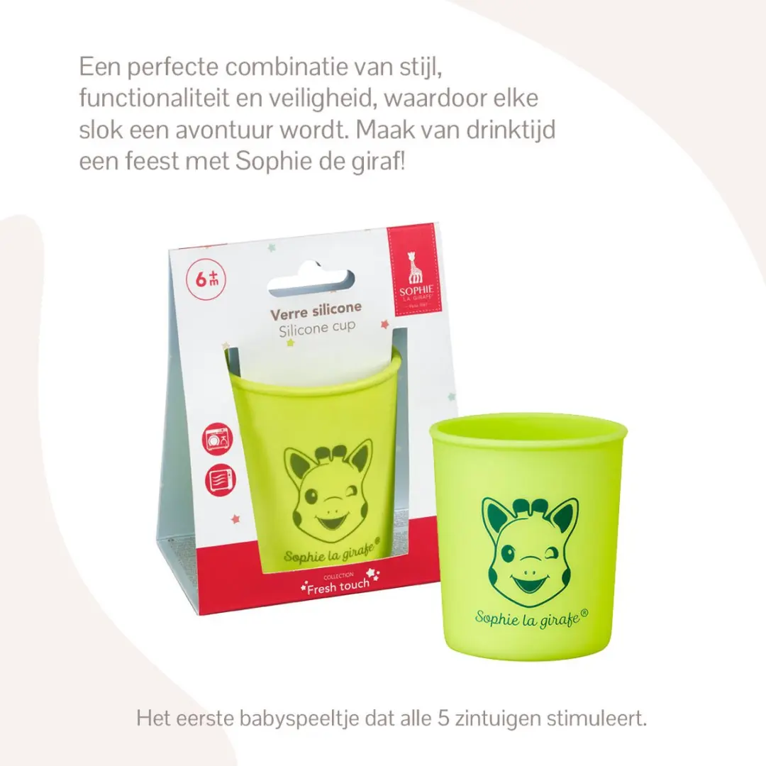 Sophie de Giraf Drinkbeker 80ml - Groen