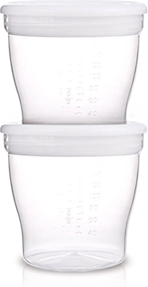 NUK Milk & Food Container 180ml - 4 Stuks