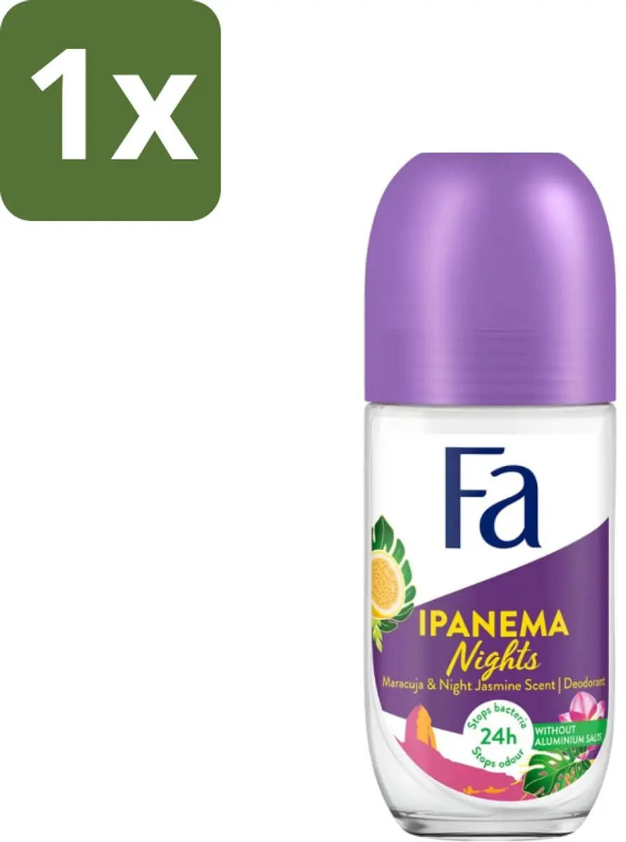 Fa Deodorant Roller Ipanema Nights Maracuja & Night Jasmine 50ml