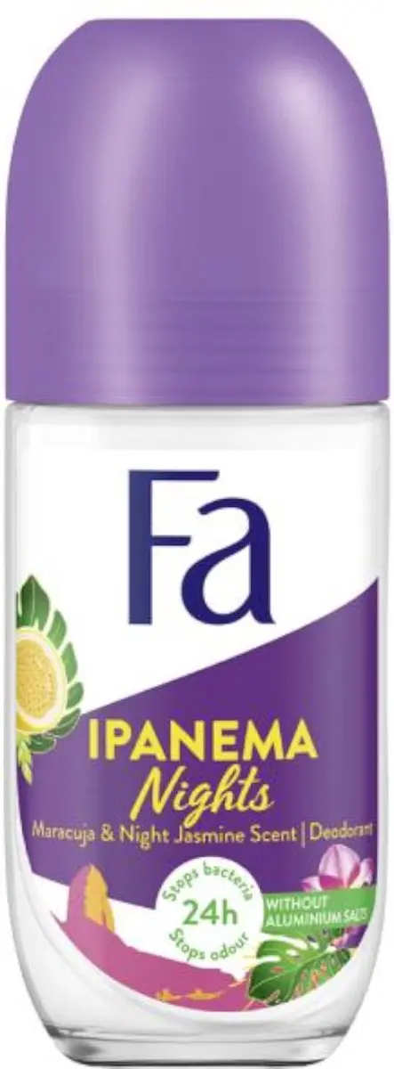 Fa Deodorant Roller Ipanema Nights Maracuja & Night Jasmine 50ml