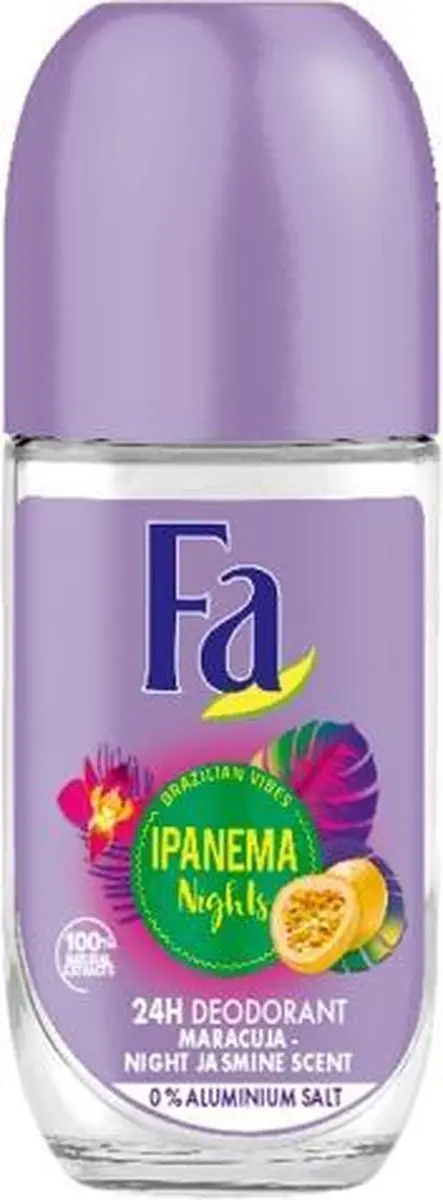 Fa Deodorant Roller Ipanema Nights Maracuja & Night Jasmine 50ml