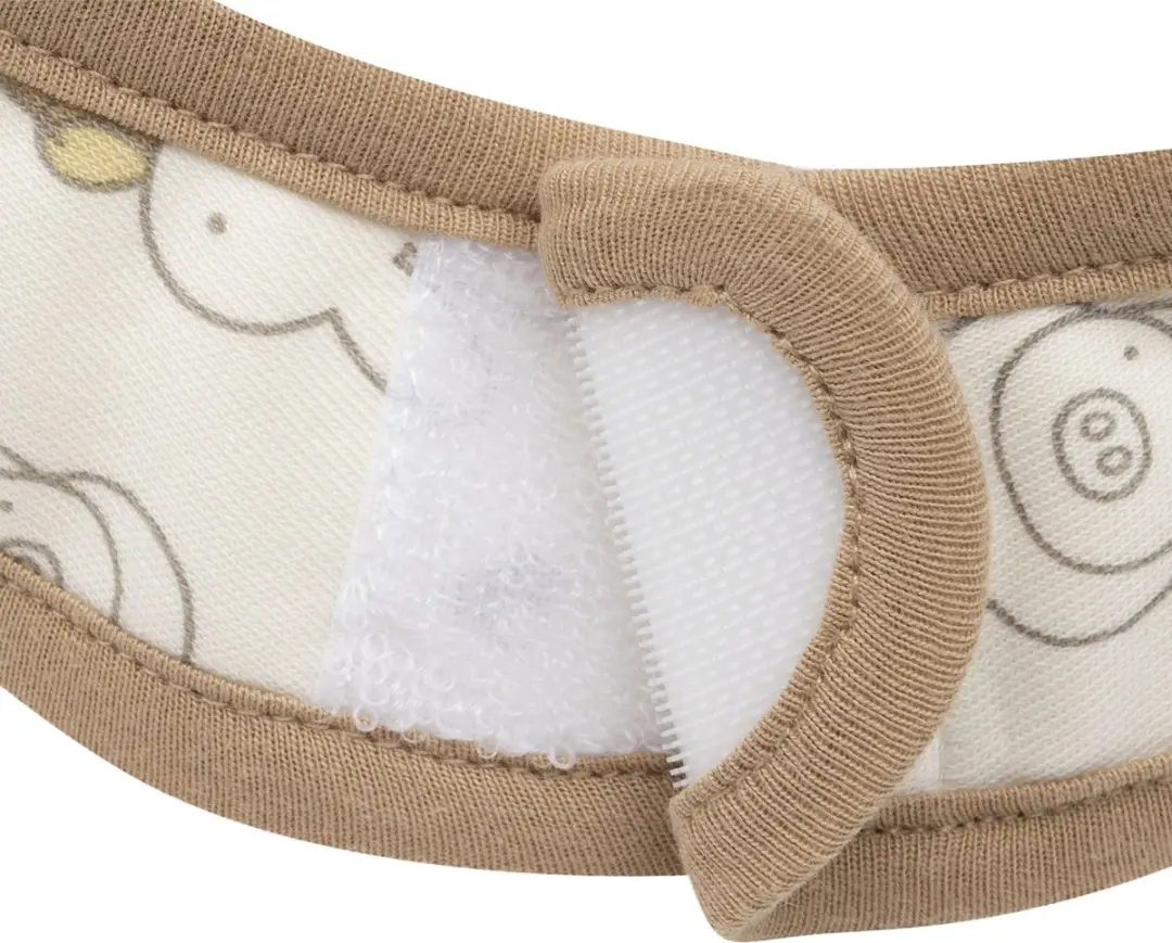 Jollein Jersey Waterproof Slabbetjes - 5 Stuks Miffy Family Farm - afbeelding 6 van 6