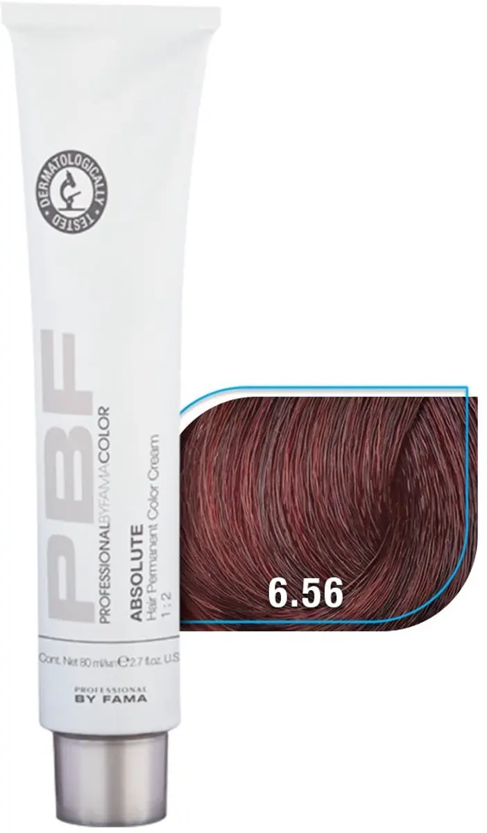 By Fama Dye Color Absolute Red PBC Dye 6.56 80ml