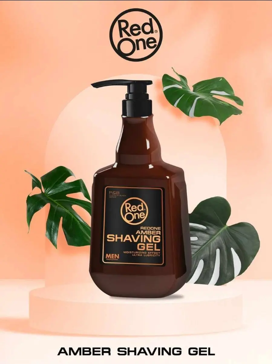Red One Shaving Gel Amber 1000ml