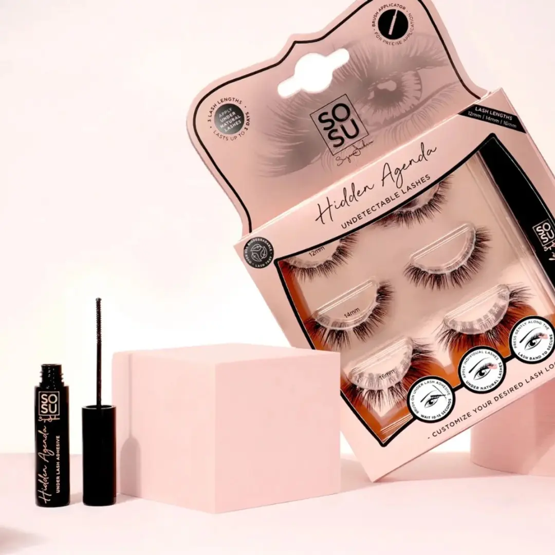 Sosu Hidden Agenda Eyelash Kit Extra Long - 3ml