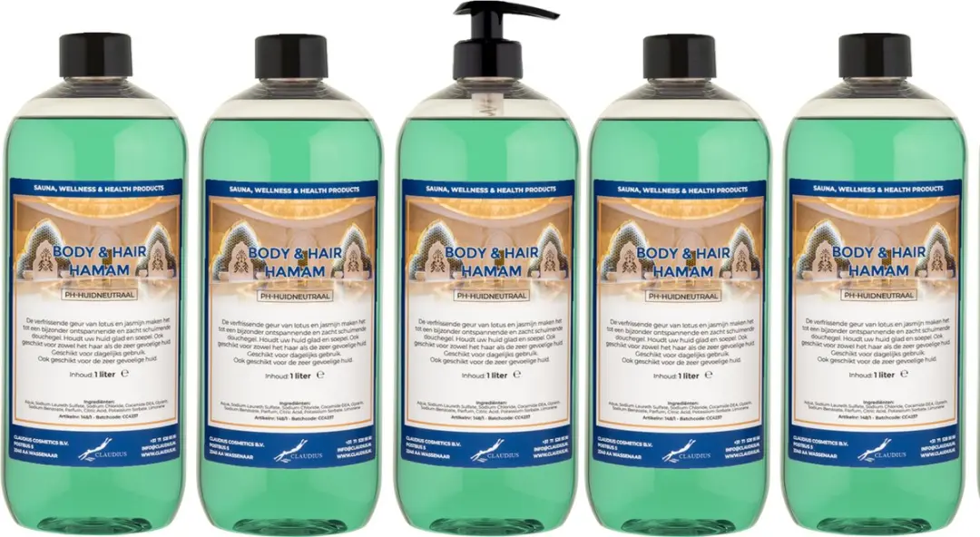Splashbox Cosmetics Body & Hair Hamam 1L
