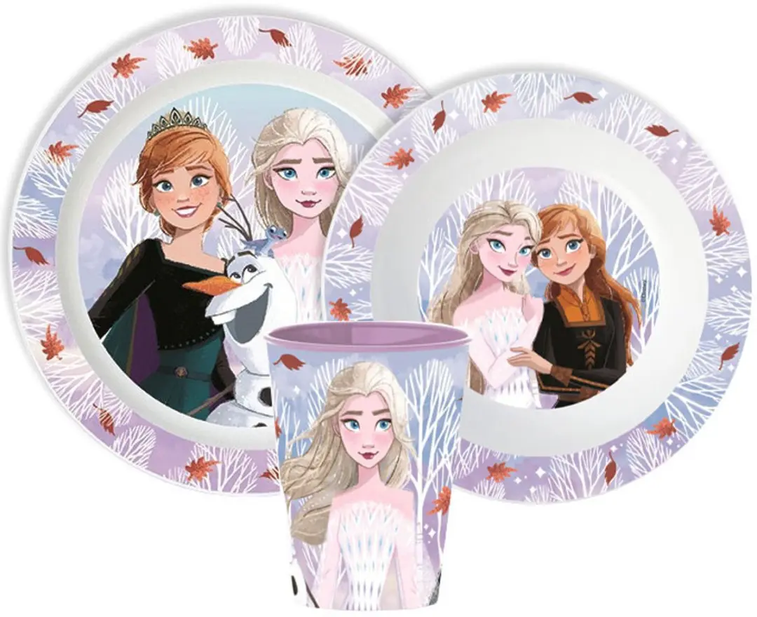 Disney Frozen Serviesset 3 Stuks