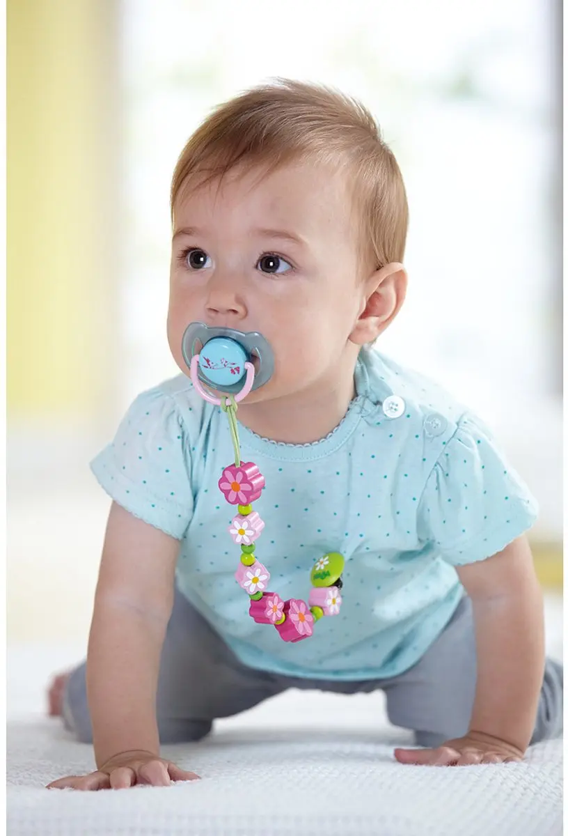 Haba Wooden Toys Speenketting Zomerbloemen - Multikleur