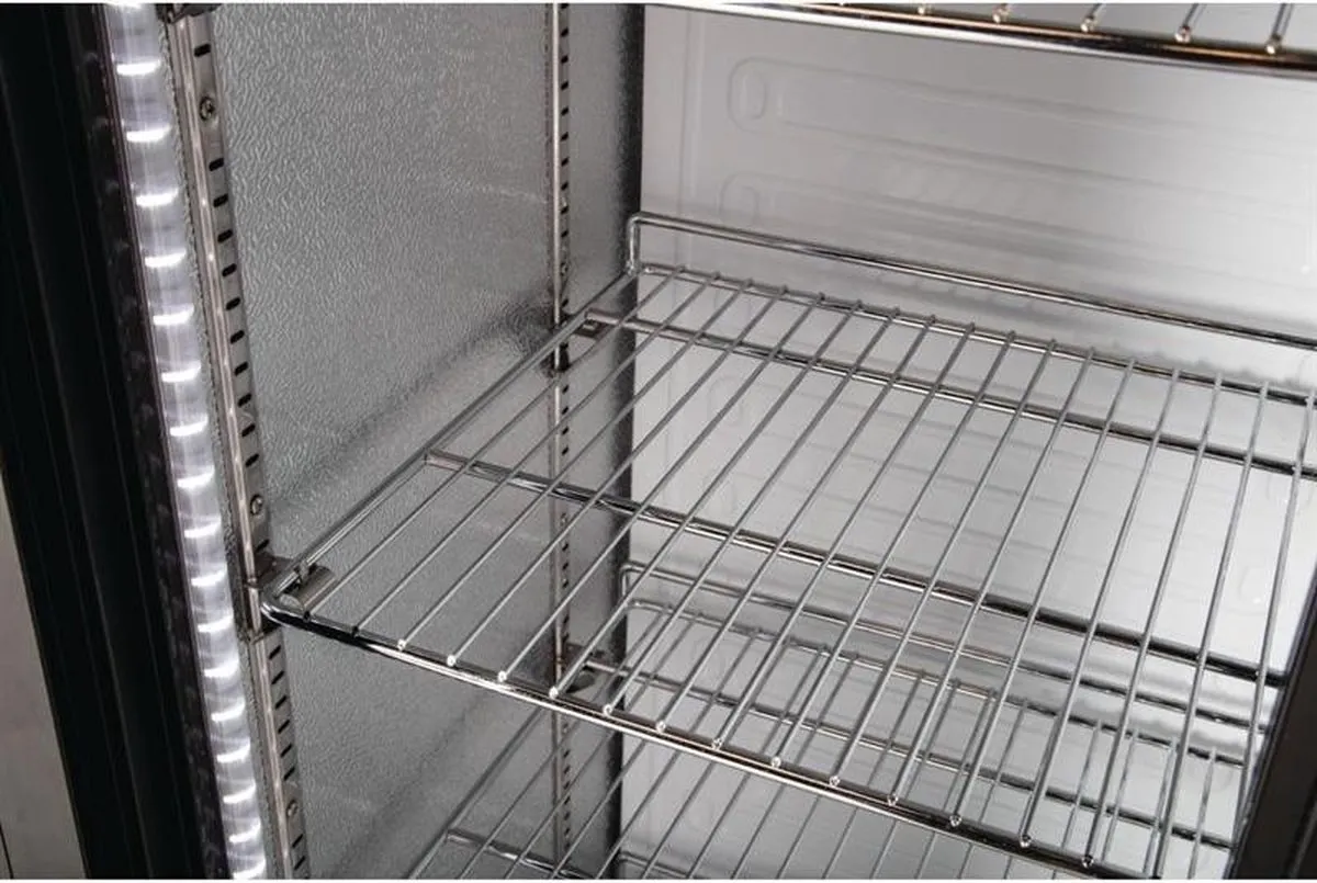 Polar Rechtopstaande Bardisplay 8 Plateaus - Zwart