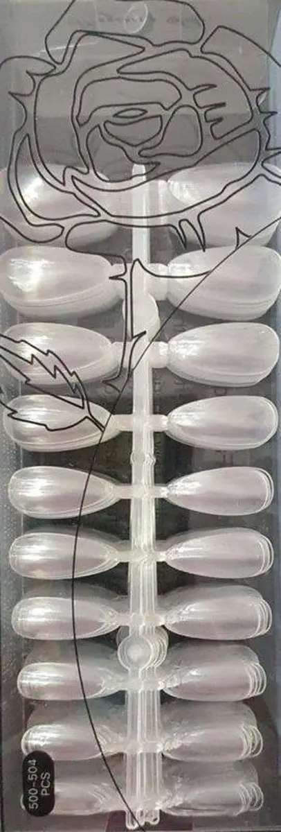 Korneliya Press-On Nageltips ALMOND CLEAR