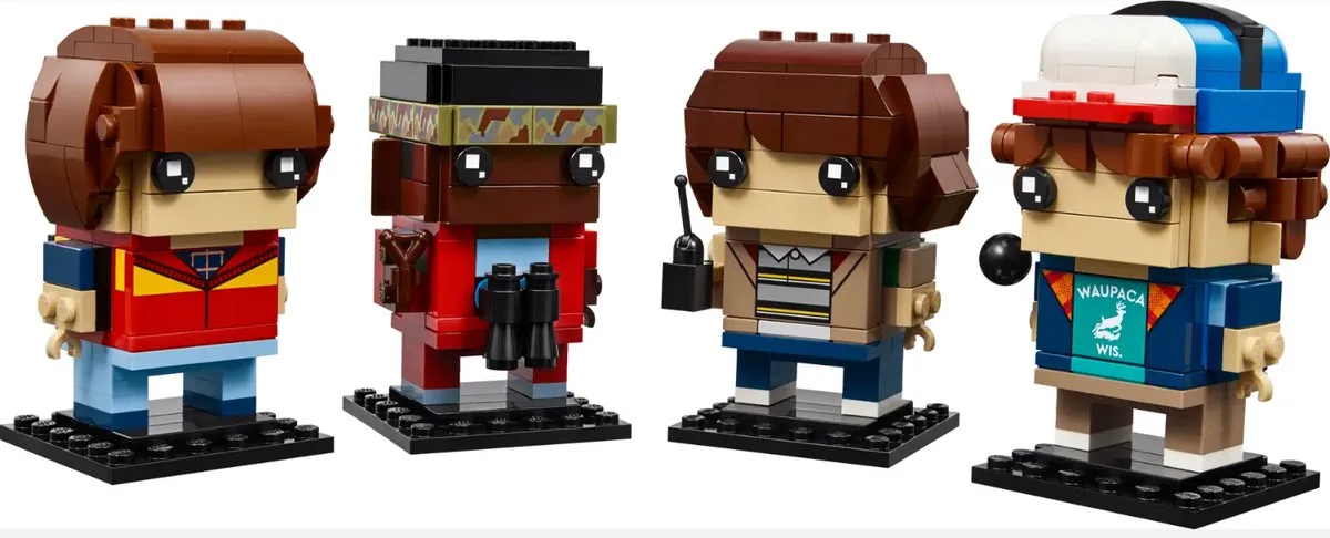 LEGO BrickHeadz Mike, Dustin, Lucas & Will 40801 - 542 Stukken - Multikleur