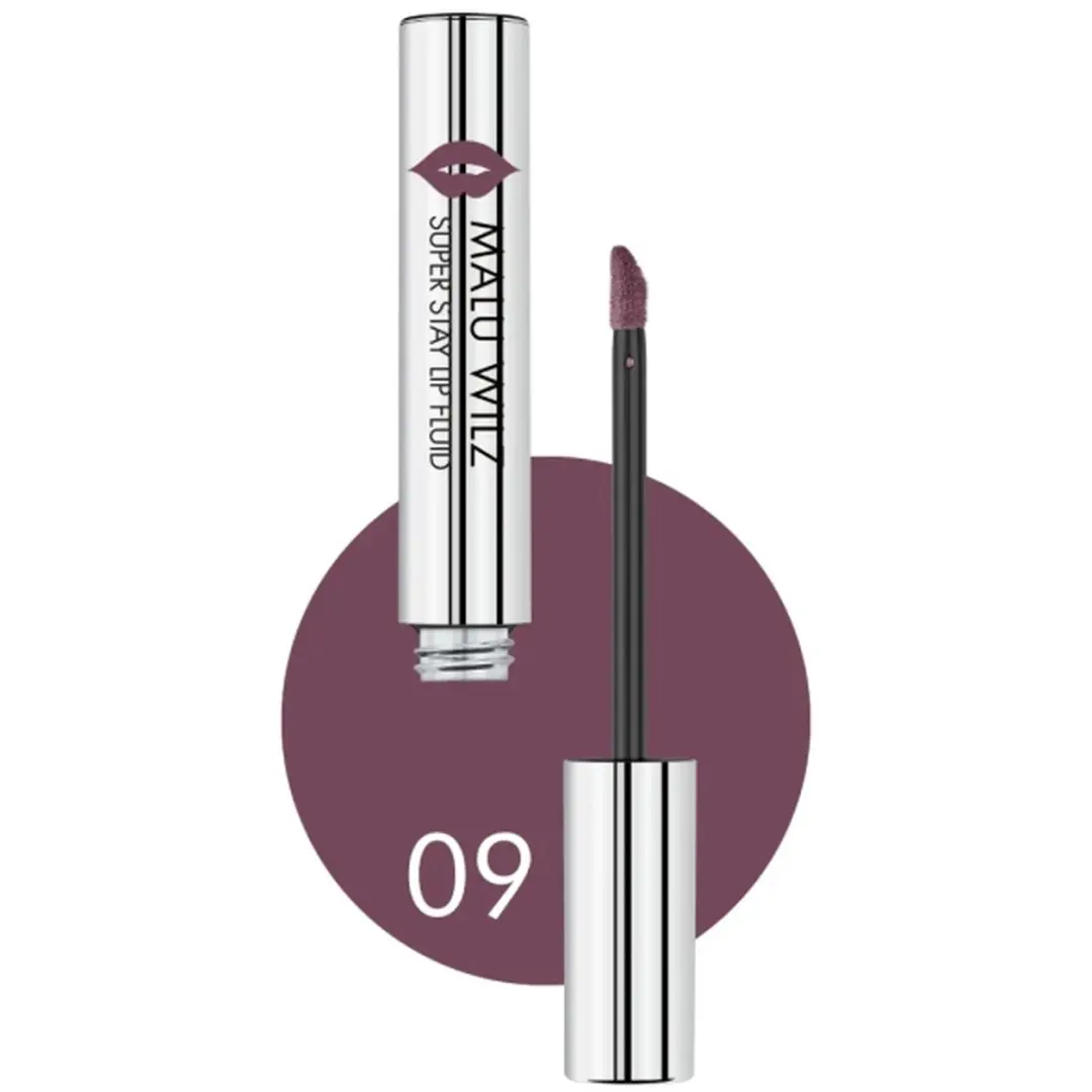 Malu Wilz Super Stay Lip Fluid 09 Shaky Mauve - 3ml