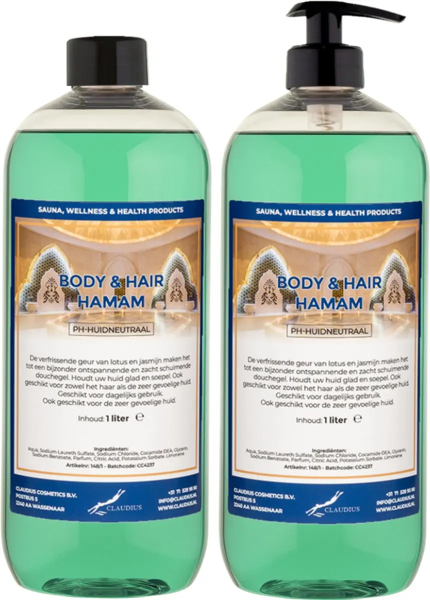 Splashbox Cosmetics Body & Hair Hamam 1L