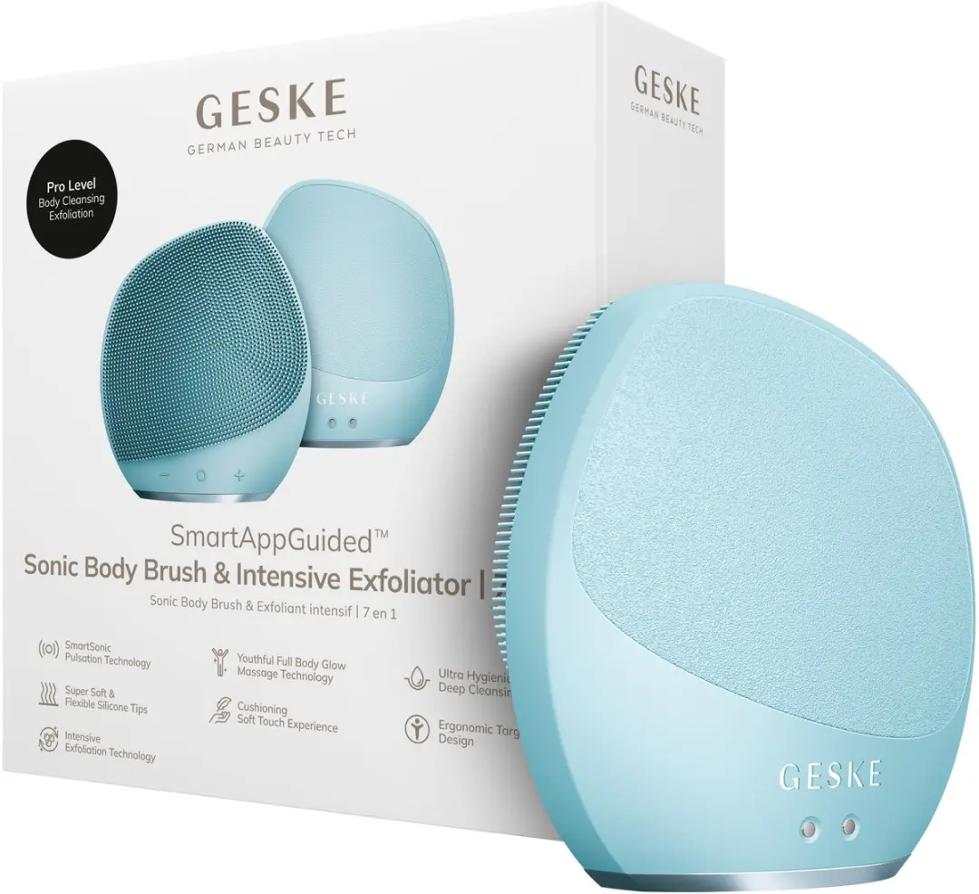 GESKE Sonic Body Brush White - Elektrische lichaamsborstel 7-in-1