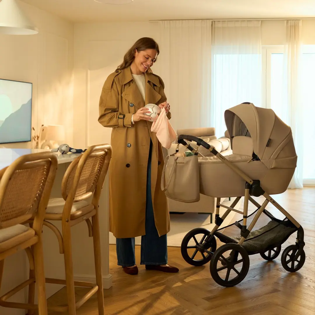 KinderKraft MAMAFLOW Handsfree Borstkolf - Draadloos & Stil - 160ml - Goud