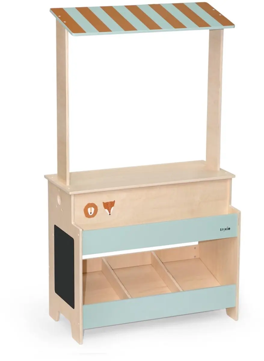 Trixie Houten Marktkraam Speelgoed