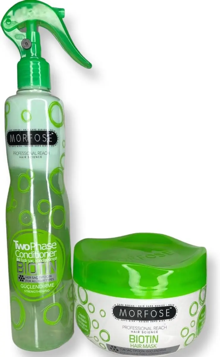 Morfose Biotin Two Phase Haar Conditioner & Haarmasker