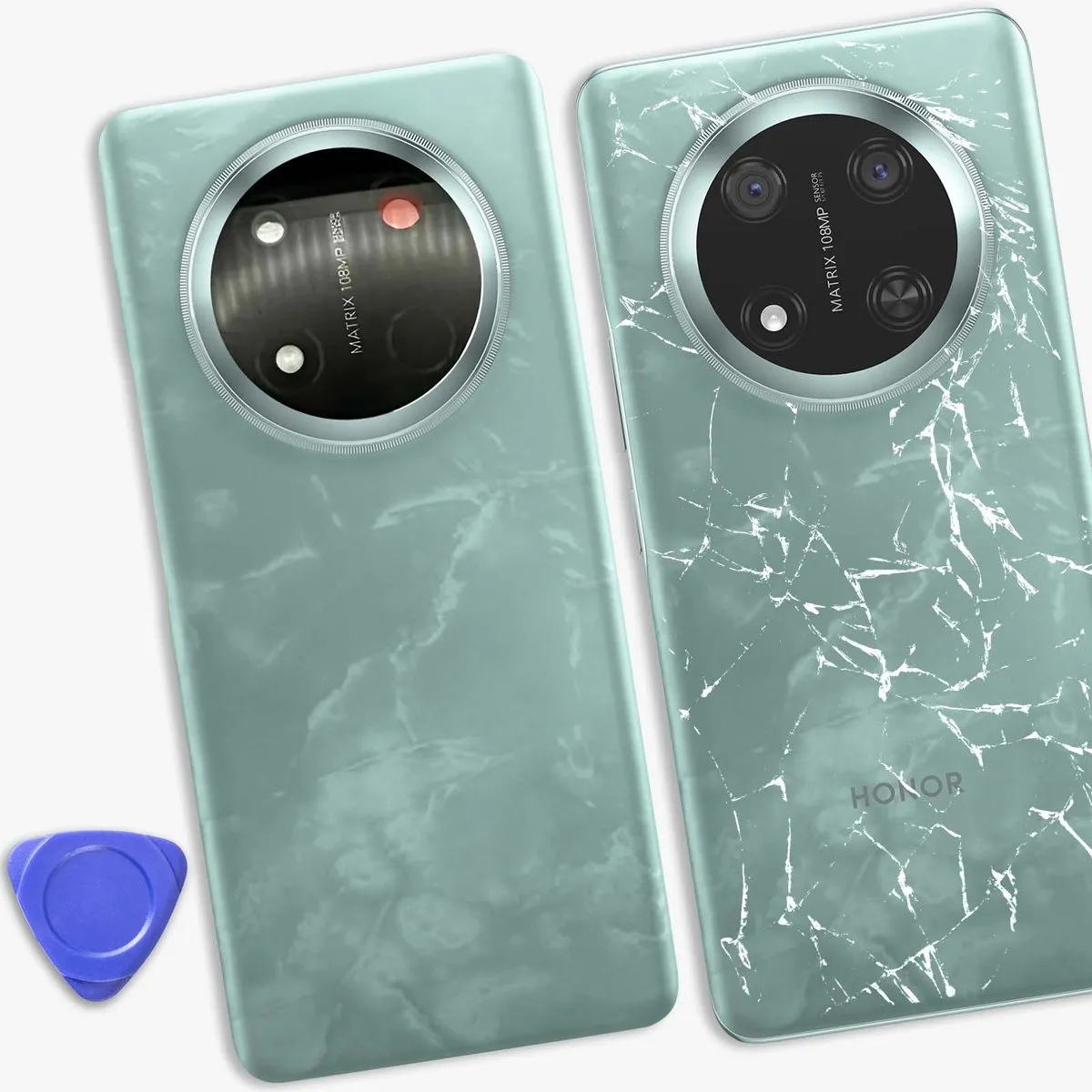 Honor Magic 7 Lite Vervangende Batterijklep - Groen