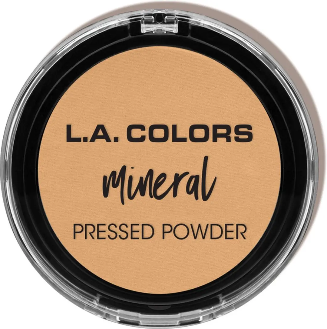 L.A. Girl LA Colors Mineral Pressed Powder Soft Honey