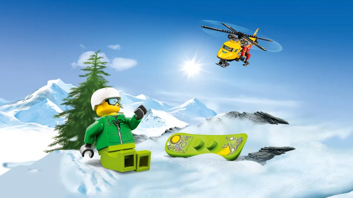 LEGO City Ambulancehelikopter 60179 - 190 Stukken