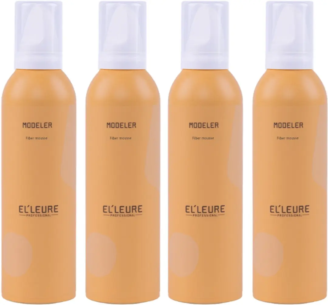 Elleure Modeler Mousse 200ml - 4 Stuks