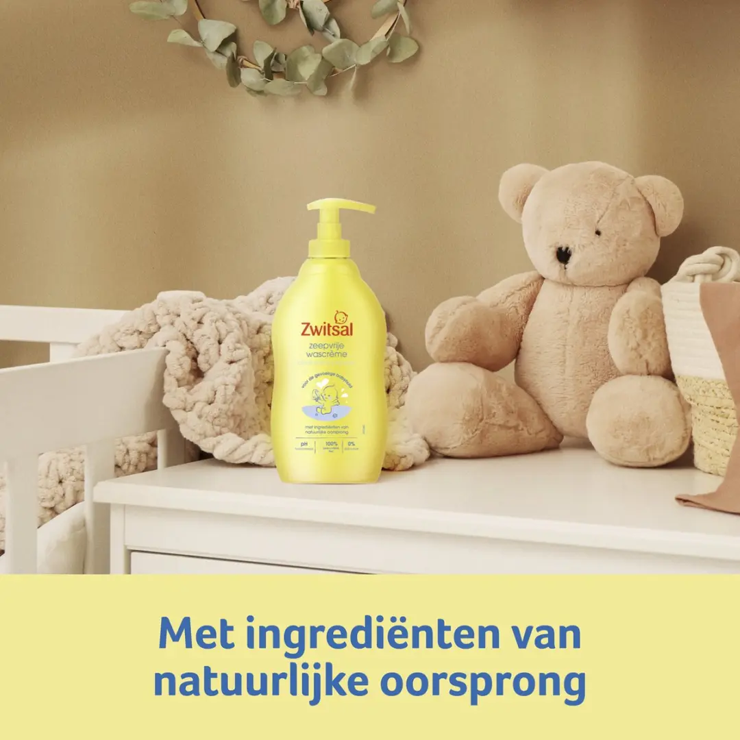 Zwitsal Zeepvrije Wascreme 400ml