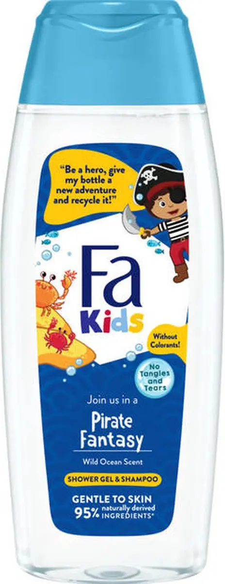 Fa Kids Pirate Douchegel Jongen 250ml