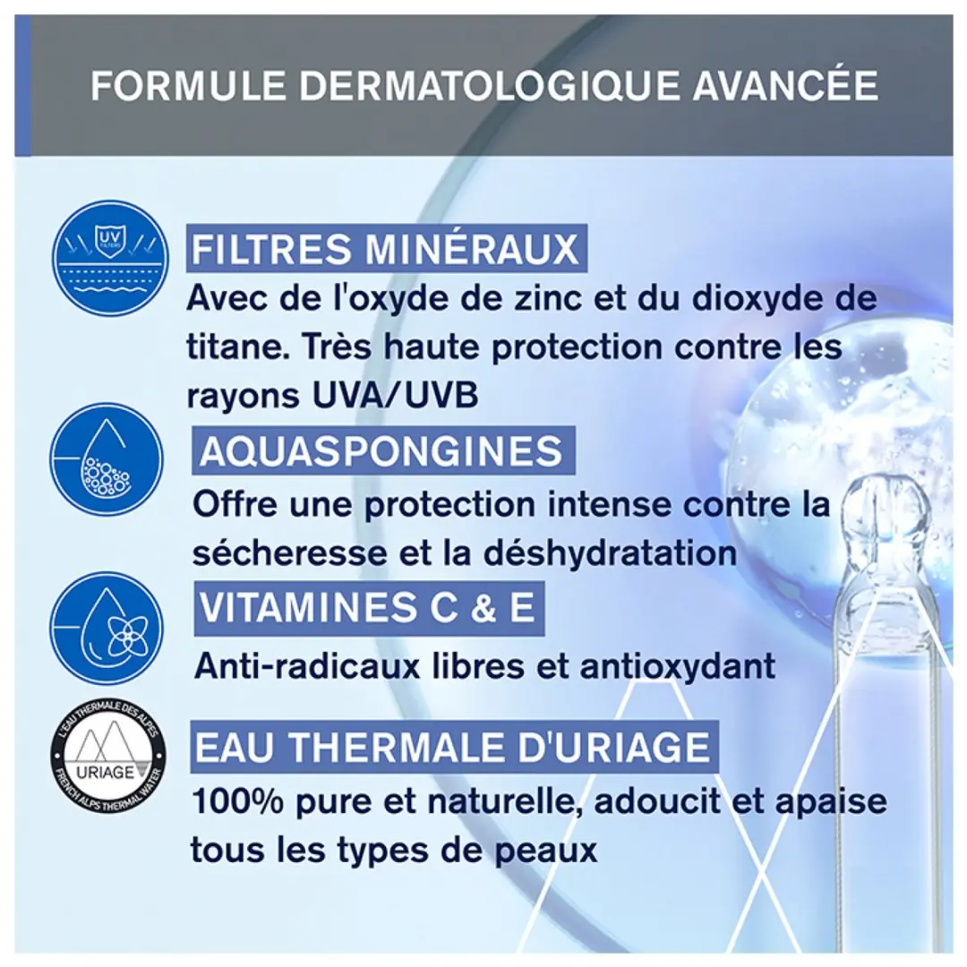 Uriage Sun Baby Mineral SPF 50+ Zonnebrandcrème 50ml