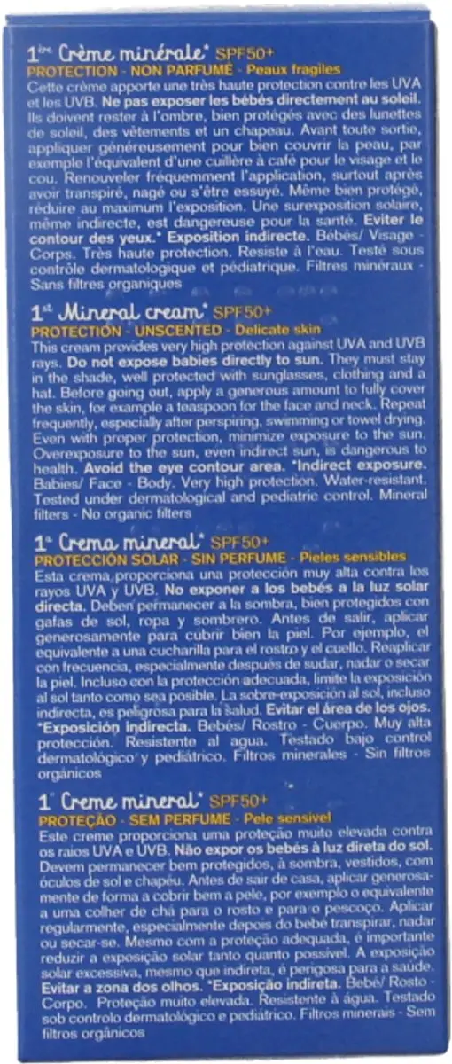 Uriage Sun Baby Mineral SPF 50+ Zonnebrandcrème 50ml