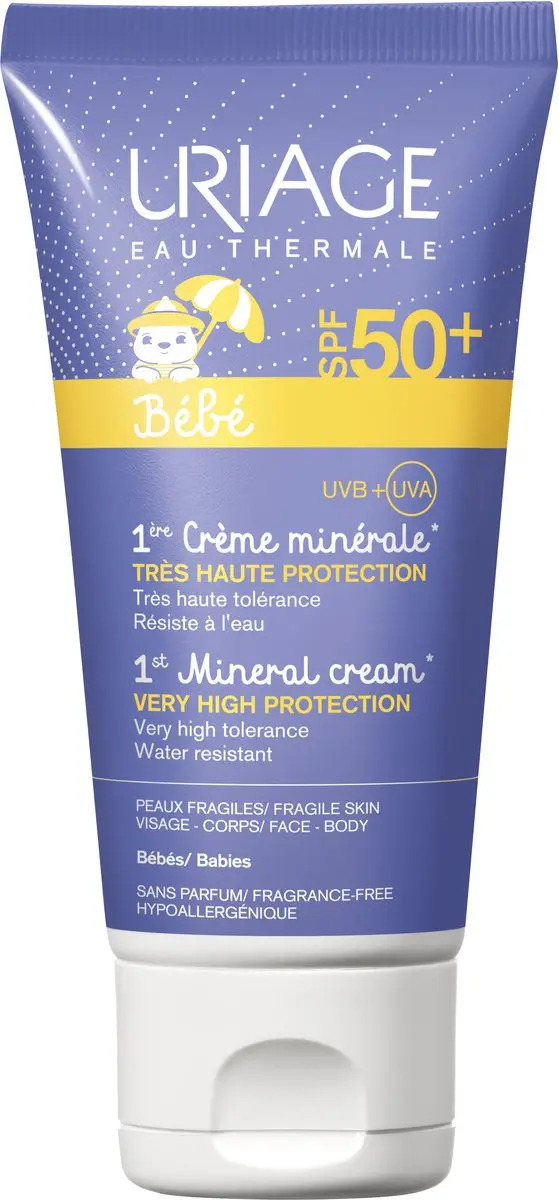Uriage Sun Baby Mineral SPF 50+ Zonnebrandcrème 50ml