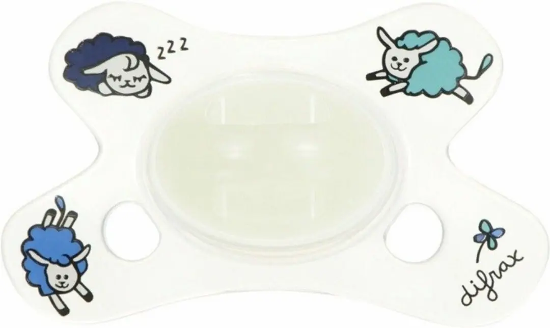 Difrax Fopspeen Natural 12+ Glow In The Dark