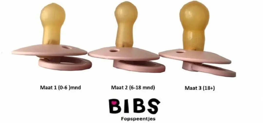 BIBS Fopspeen Maat 3 18-24 Maanden Sage