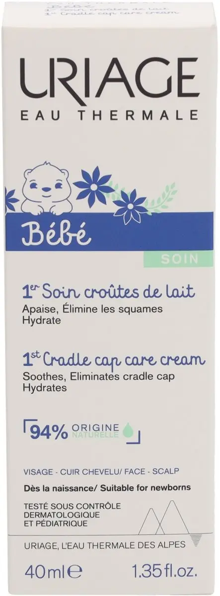Uriage Baby 1e Crème Tegen Berg 40ml