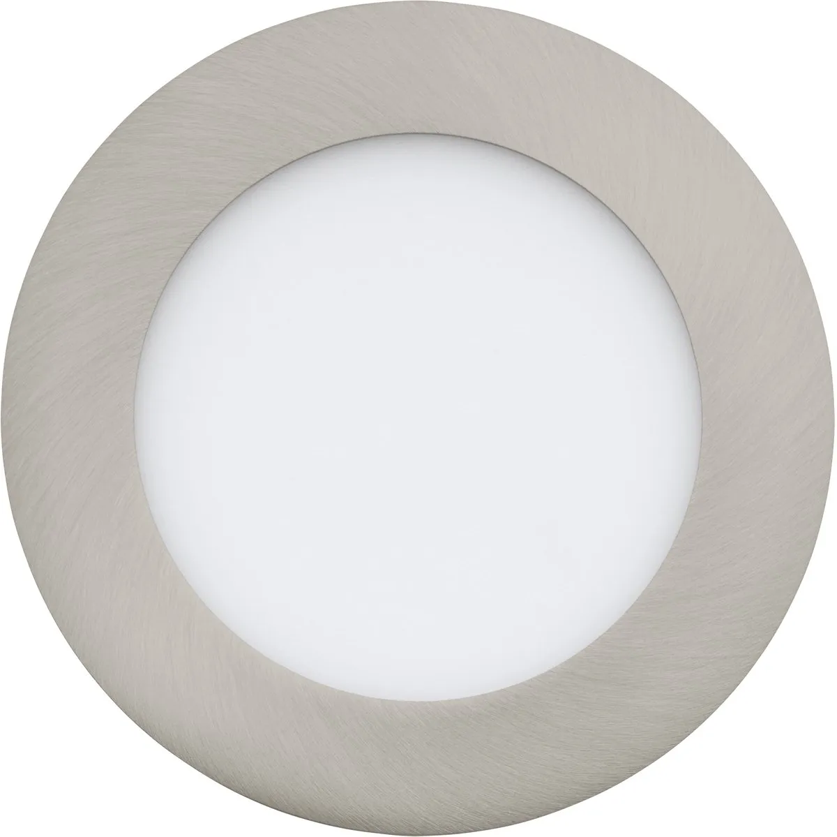 Eglo Fueva 1 Inbouwspot LED Ø120mm - Nikkel - 3000K